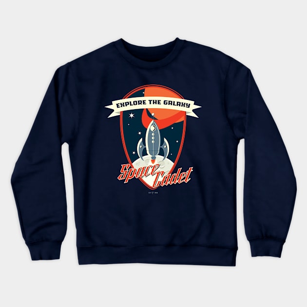 Explore the Galaxy Crewneck Sweatshirt by cogwurx